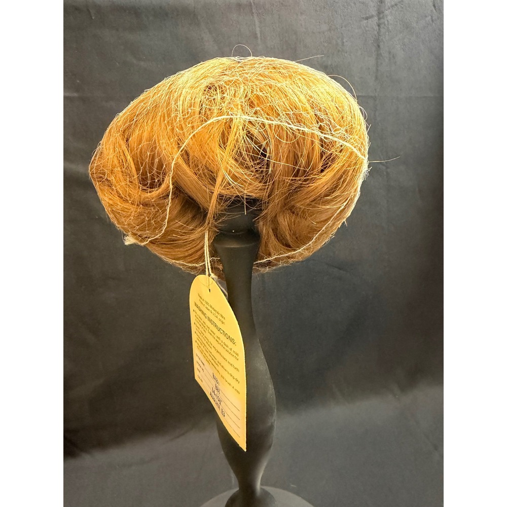 Vintage Wee 3 Collection Doll Wig Baby Auburn Size 14-15 Hong Kong NOS